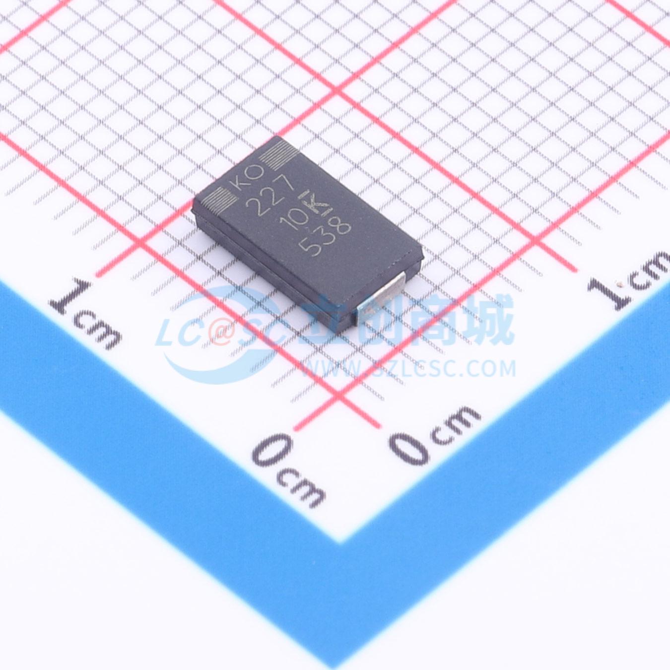 点击查看大图 T520V227M010ATE040实物图