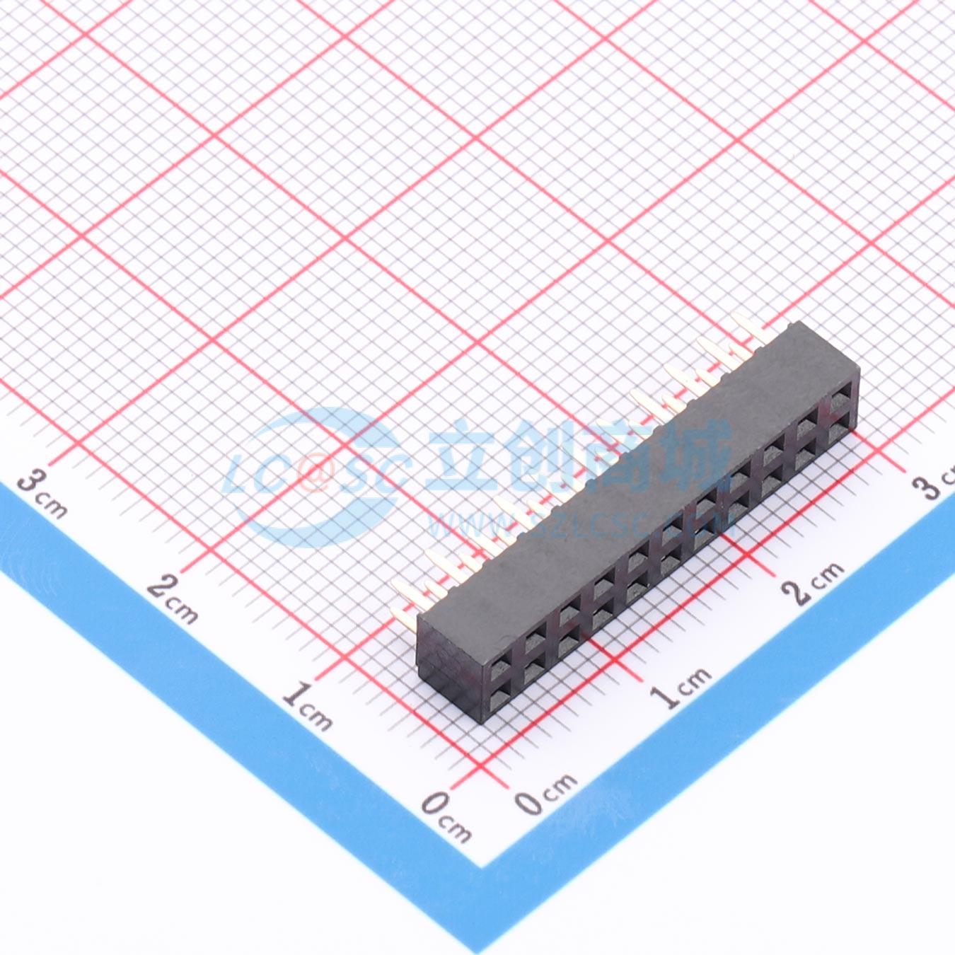 点击查看大图 KH-2.54FH-2X11P-H5.0实物图