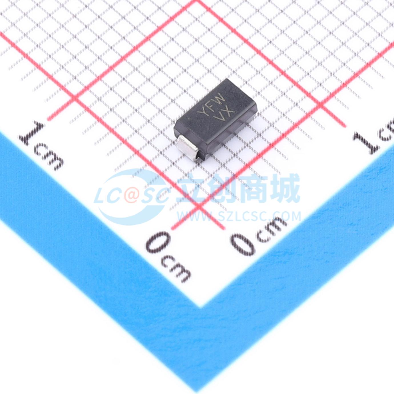 点击查看大图 SMAJ220CA实物图