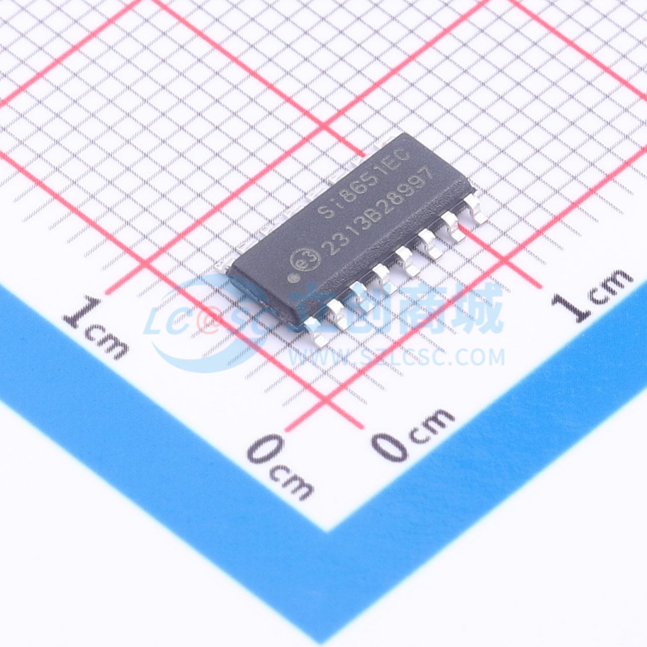 点击查看大图 SI8651EC-B-IS1实物图