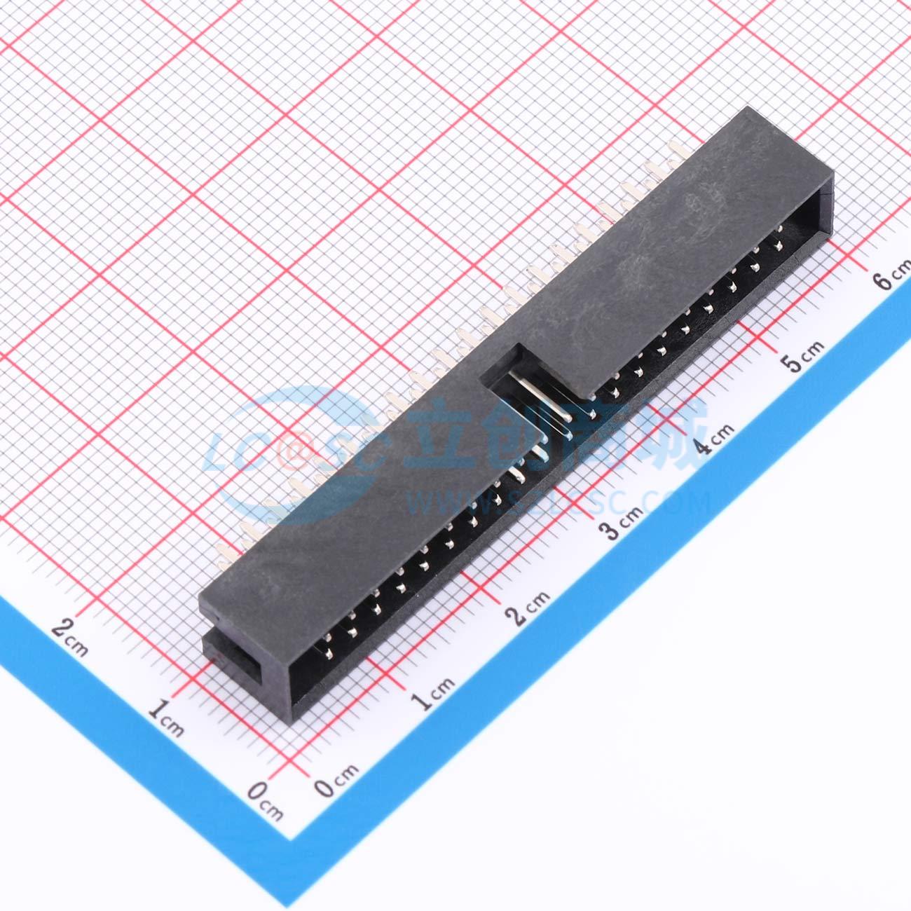 点击查看大图 LAIL-SI-2.54-2X20P-ZC实物图