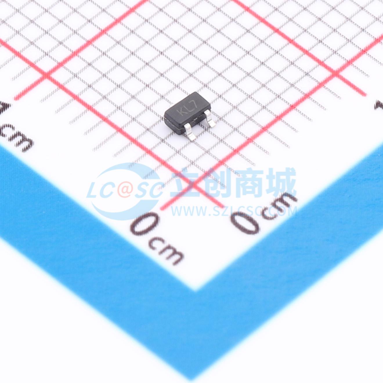 点击查看大图 BAT54CW实物图