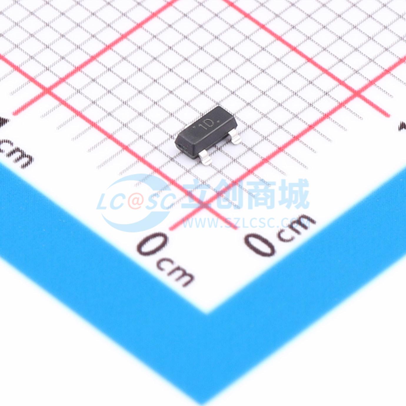 点击查看大图 MMBTA42(200V)实物图