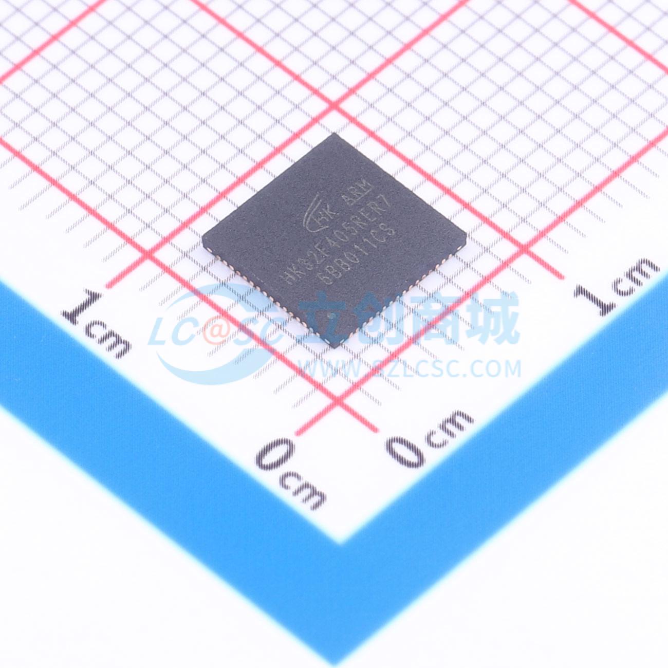 点击查看大图 HK32F405RER7实物图