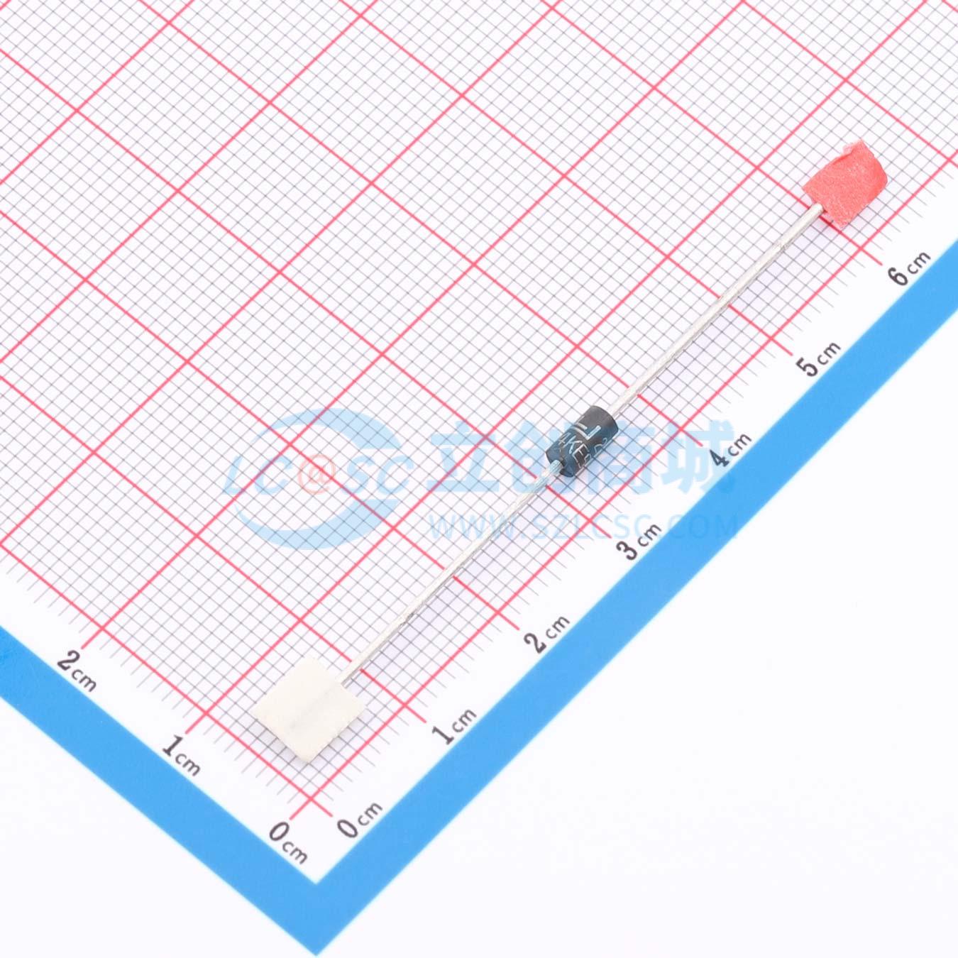 点击查看大图 P4KE51CA实物图