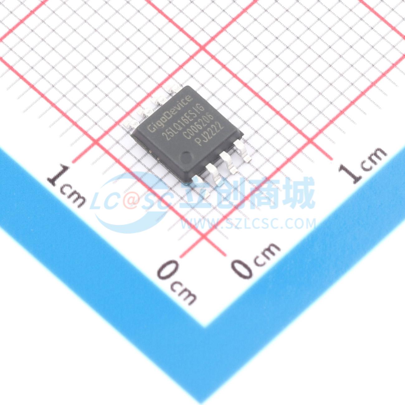 点击查看大图 GD25LQ16ESIGR实物图
