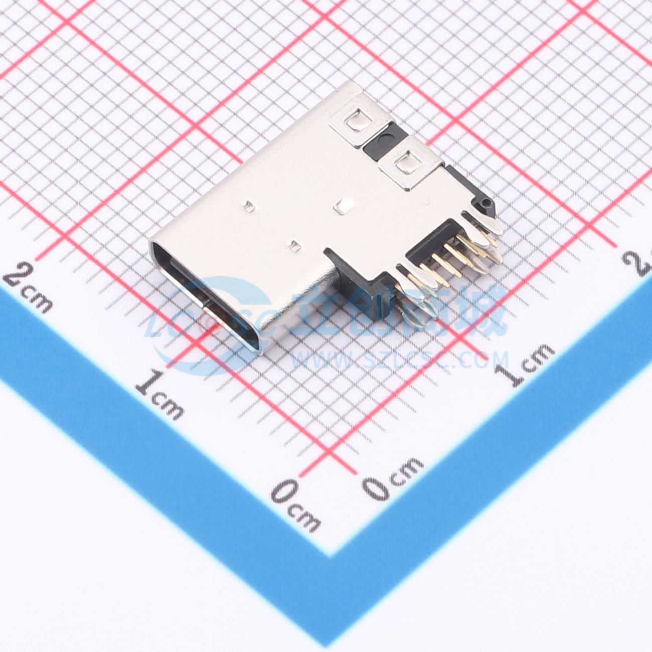 点击查看大图 LAIL-TYPE-C-14PIN-01-CC实物图