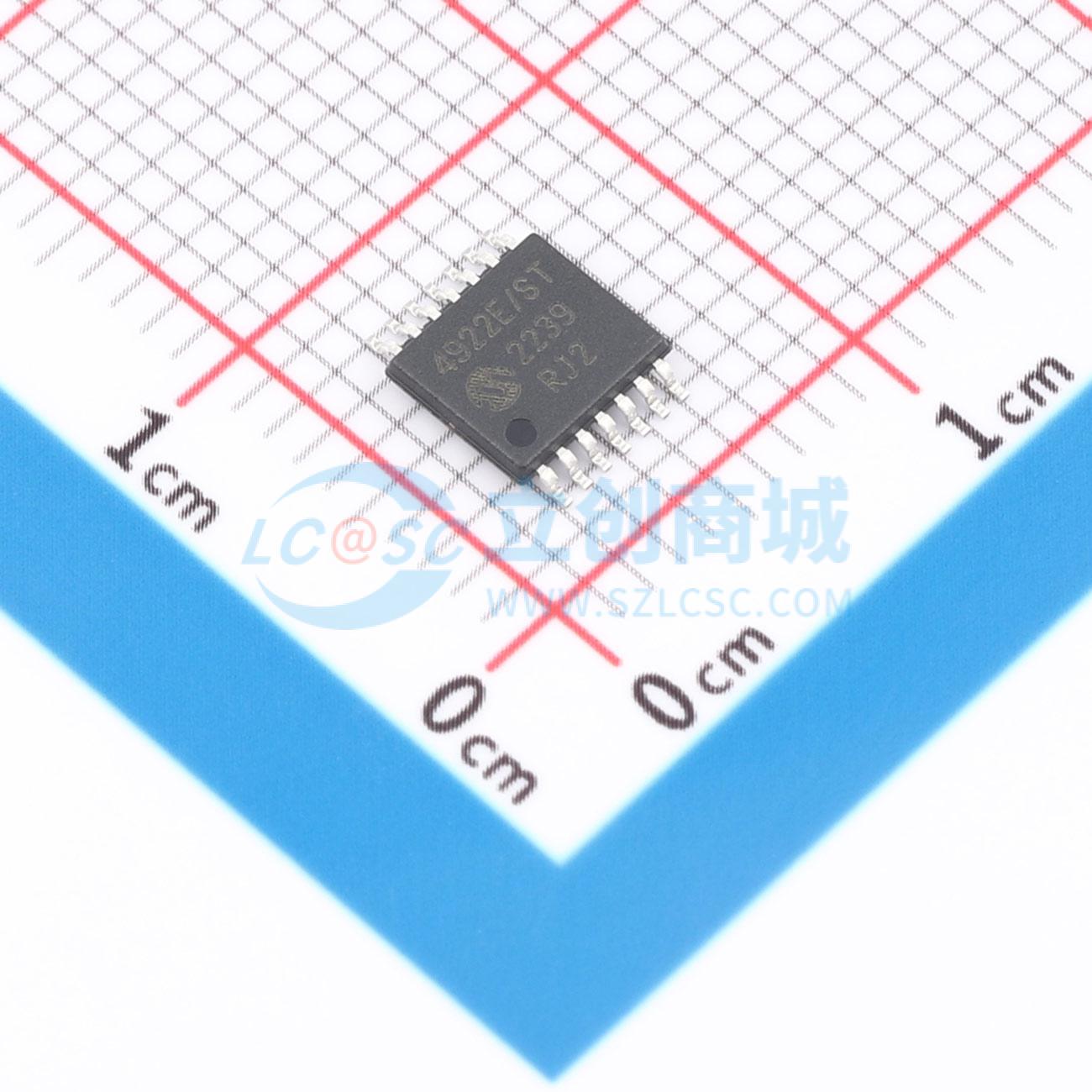 点击查看大图 MCP4922T-E/ST实物图