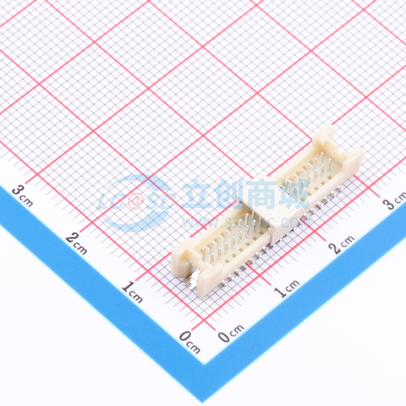点击查看大图 ZX-DF1.25-2-18PLT-R实物图