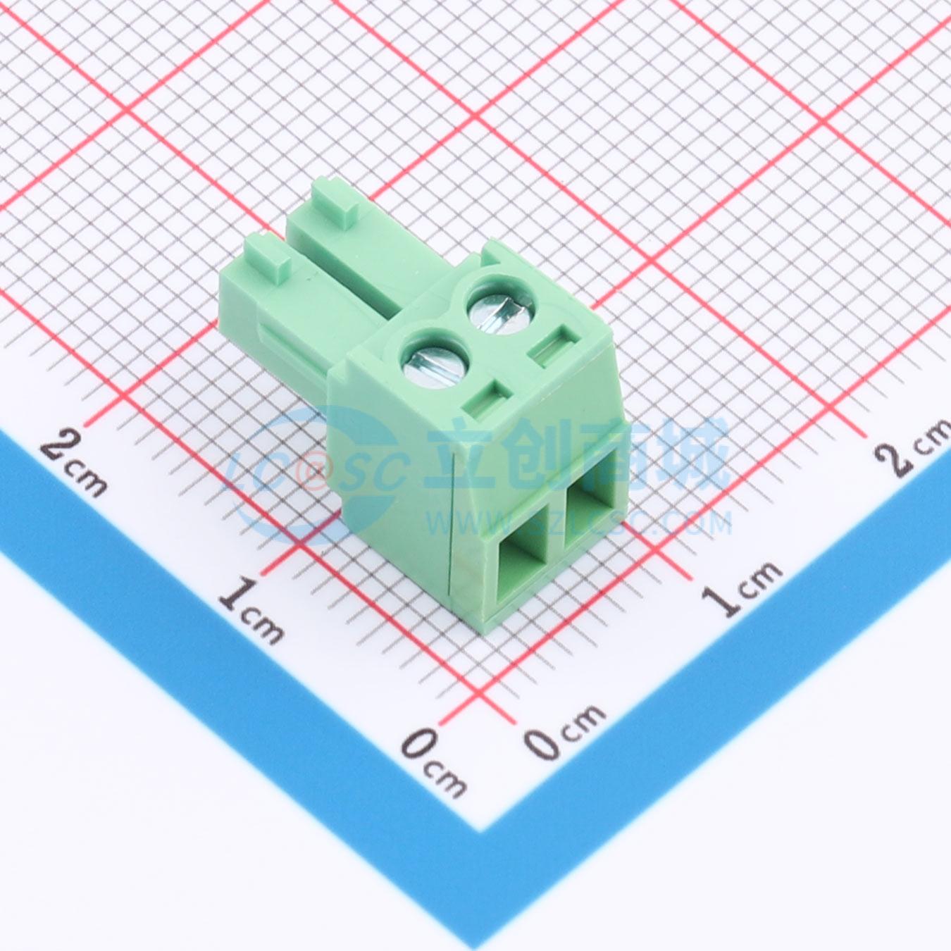 点击查看大图 LAIL-PTB3.81-2P-GN-01-MC实物图
