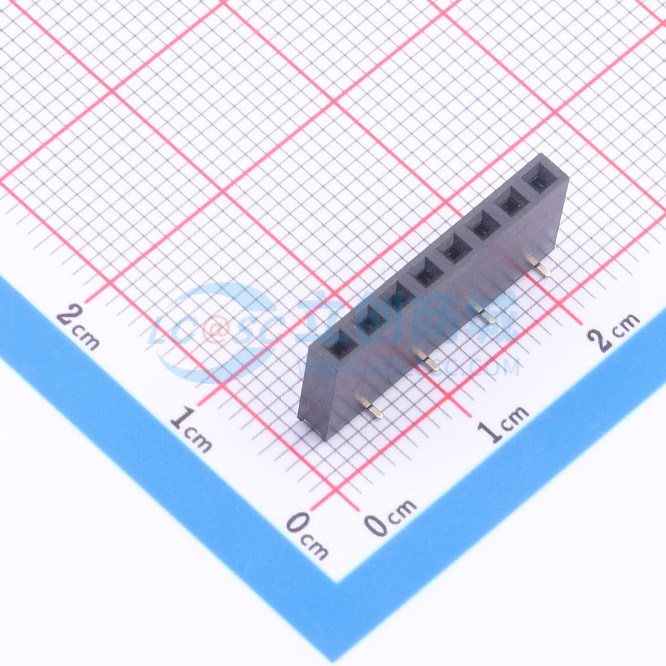 点击查看大图 PM2.54-1x8PLT-H8.5-R实物图
