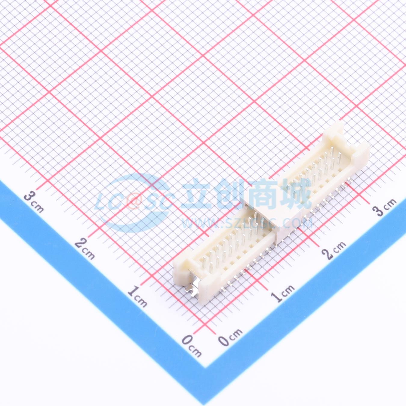 点击查看大图 HMT-DF1.25-42P-LTC实物图