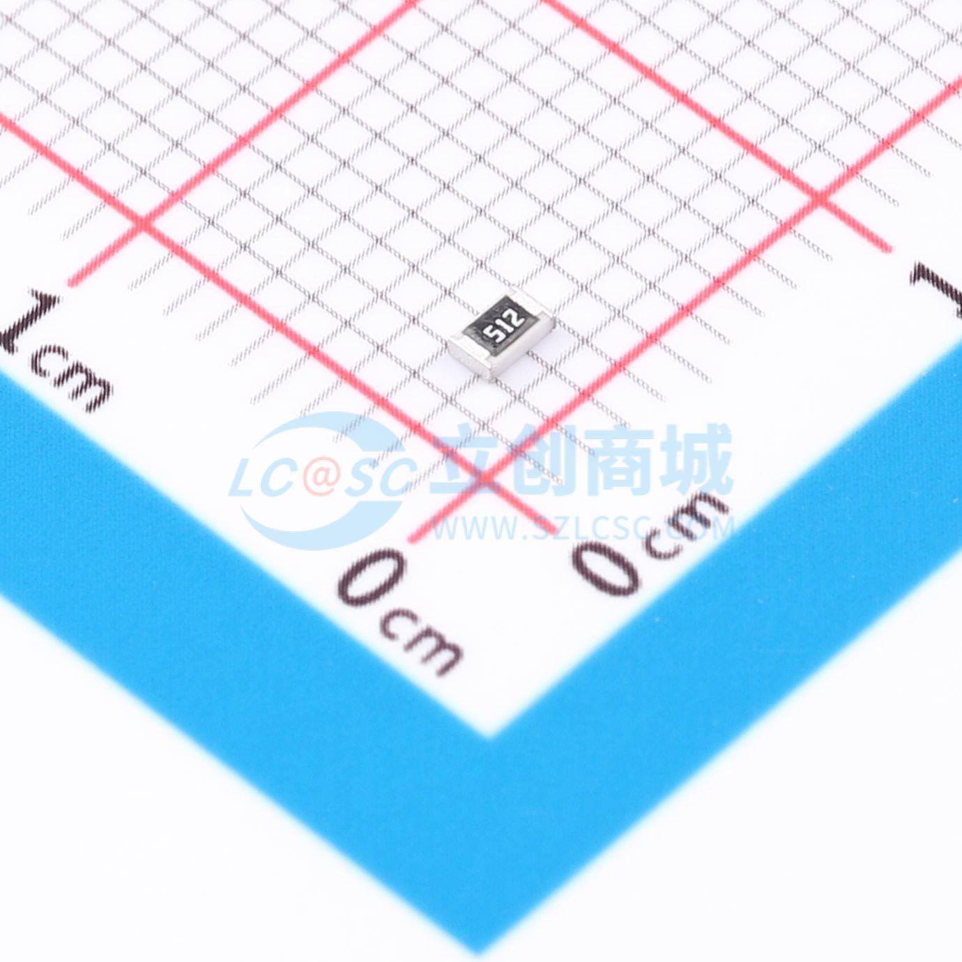 点击查看大图 ERJ6GEYJ512V实物图
