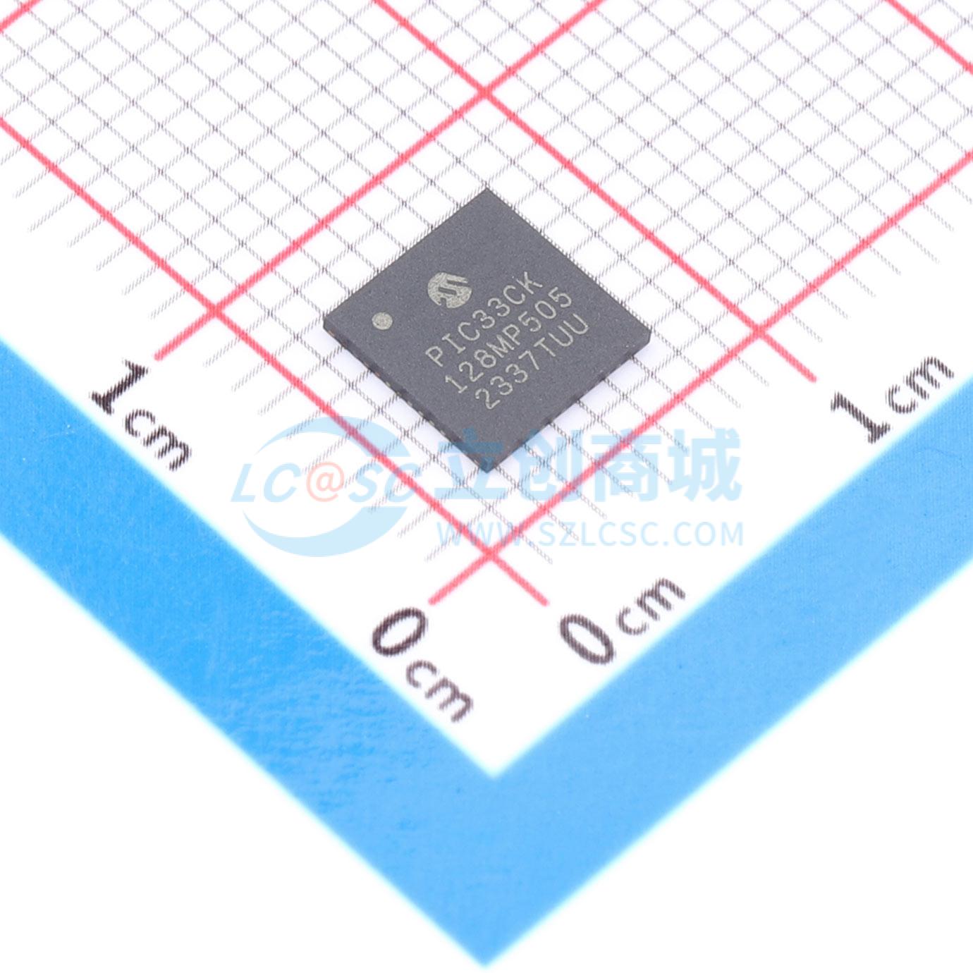 点击查看大图 dsPIC33CK128MP505-E/M4实物图