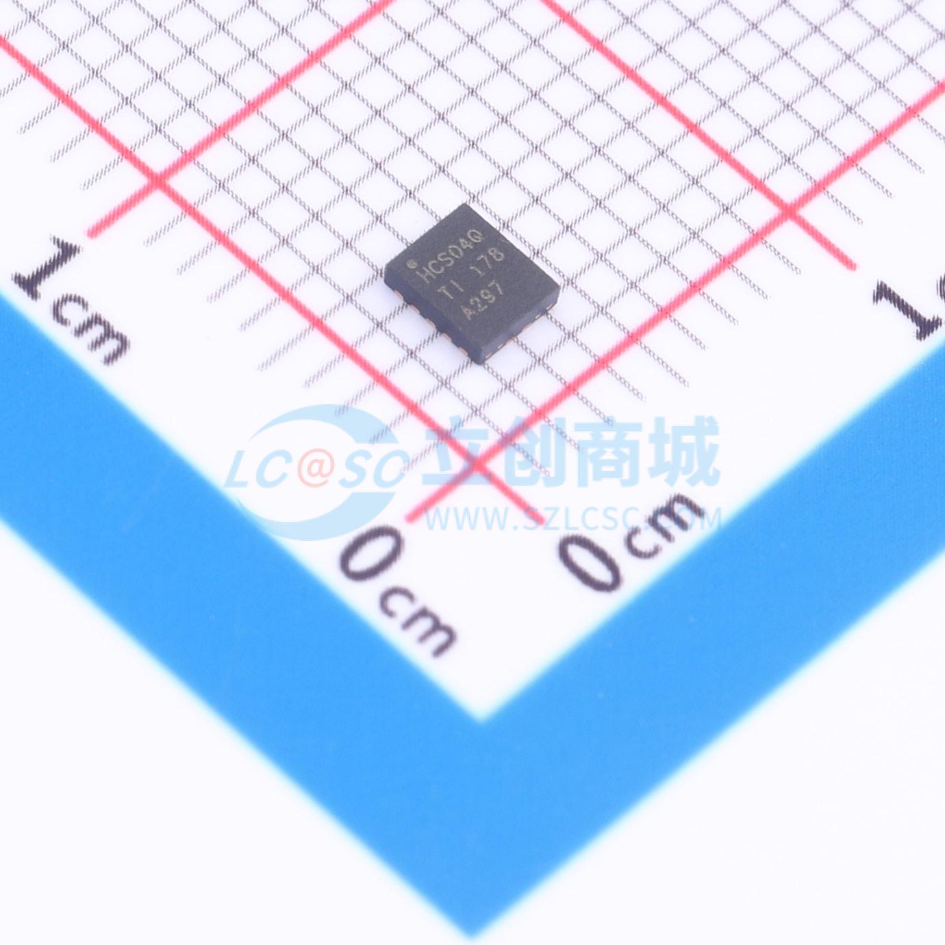 点击查看大图 SN74HCS04QBQARQ1实物图