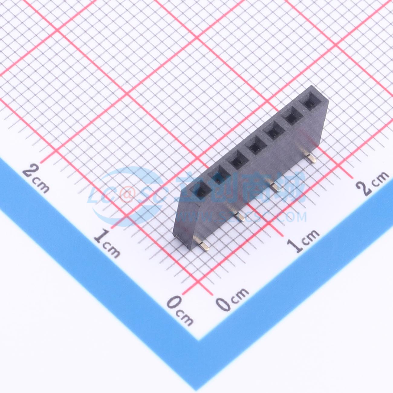 点击查看大图 PM2.54-1x7PLT-H8.5-R实物图
