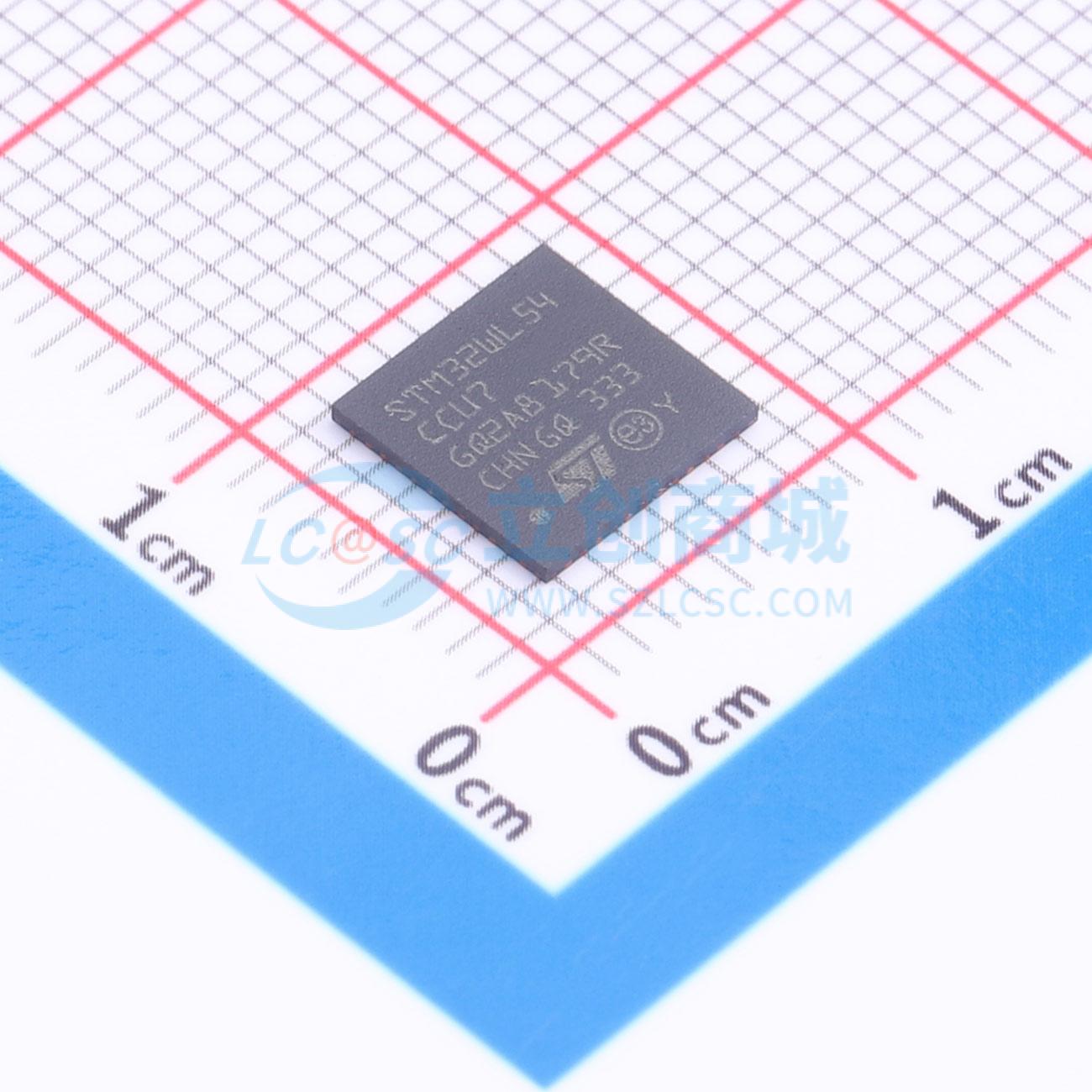 点击查看大图 STM32WL54CCU7实物图