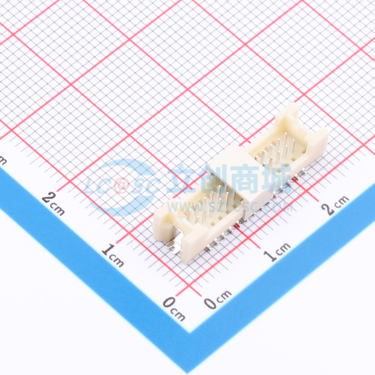 点击查看大图 BX-DF1.25-2-14PLT-R实物图
