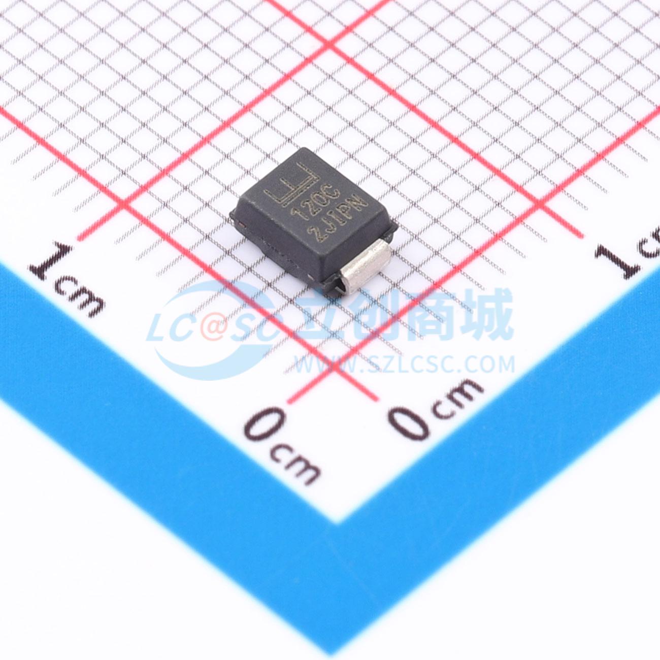 点击查看大图 TPSMB120CA实物图