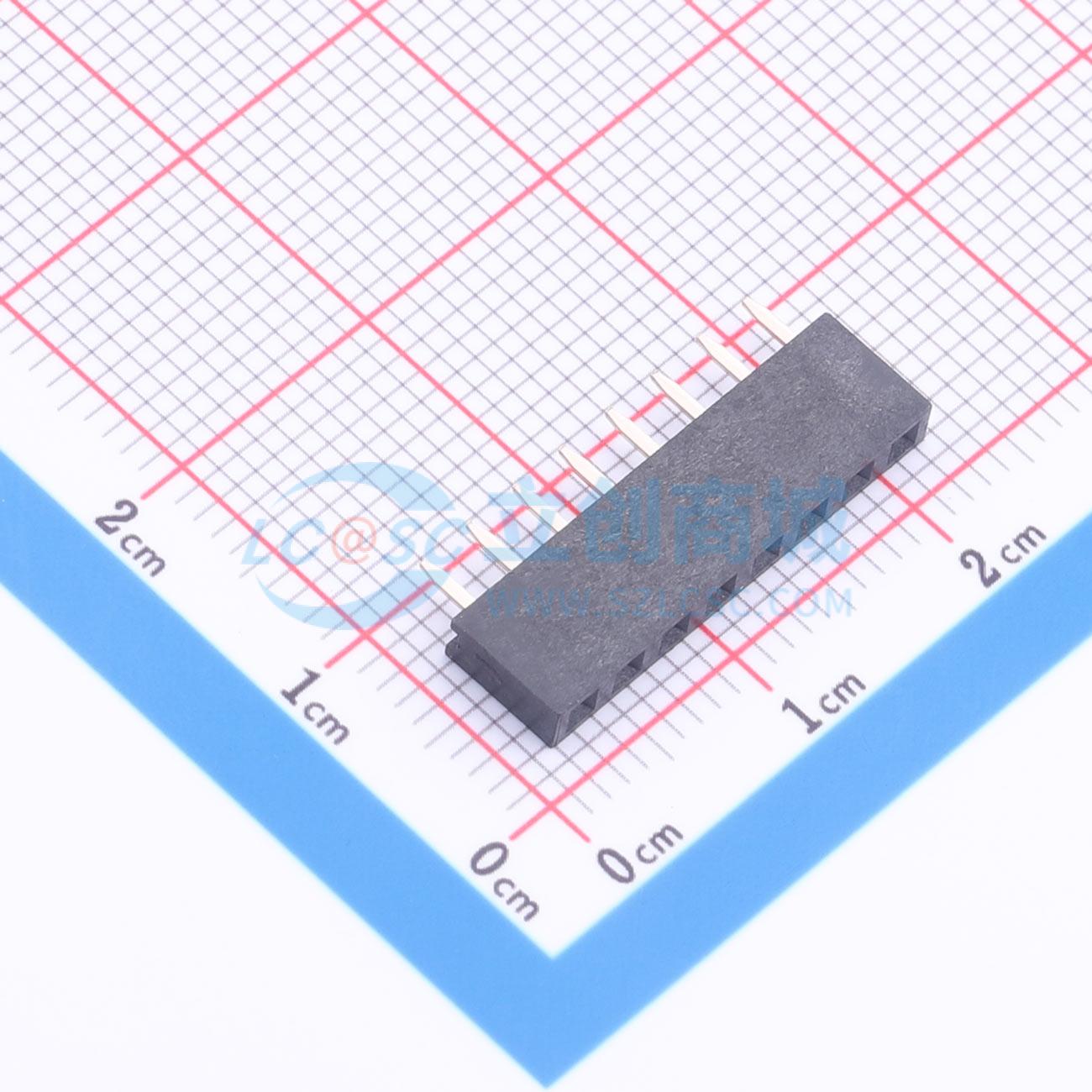 点击查看大图 PM2.54-1x8PZZ-H5.7实物图