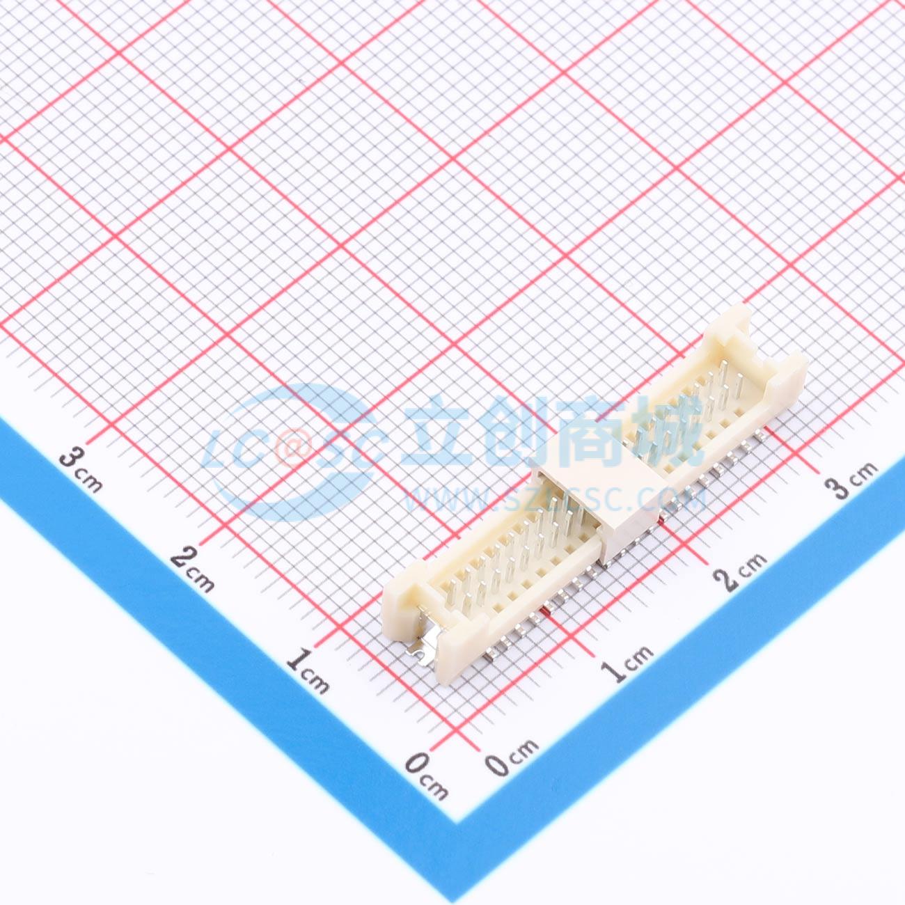 点击查看大图 ZX-DF1.25-2-20PLT-R实物图