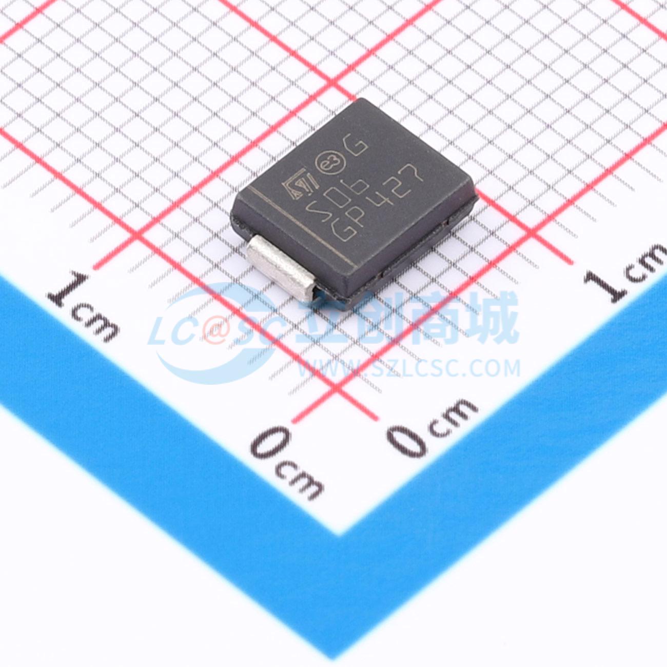 点击查看大图 STTH3L06S实物图