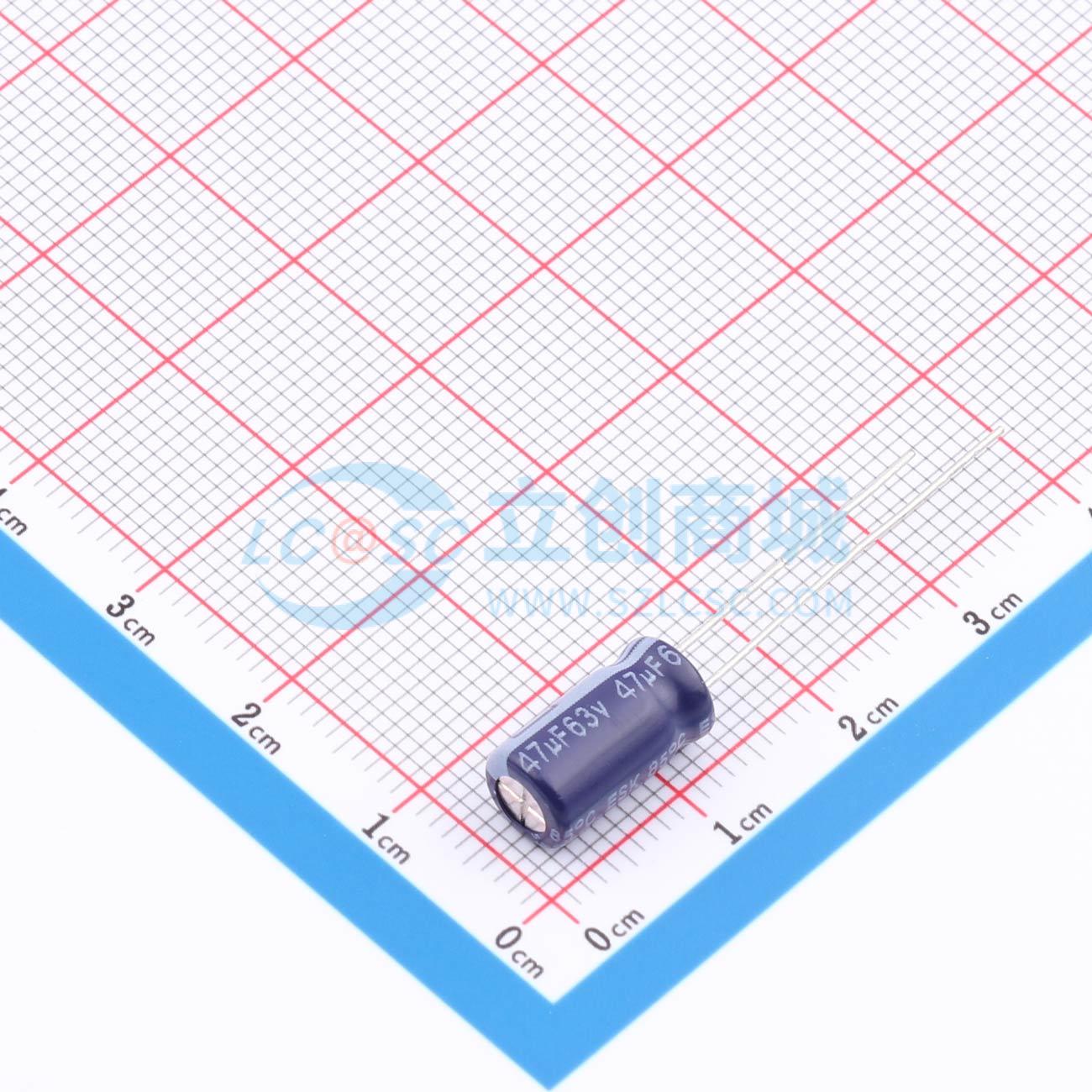 点击查看大图 ESK476M063AE3AA实物图