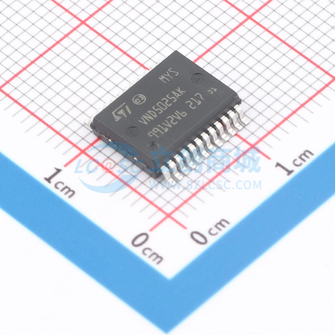点击查看大图 VND5025AKTR-E实物图
