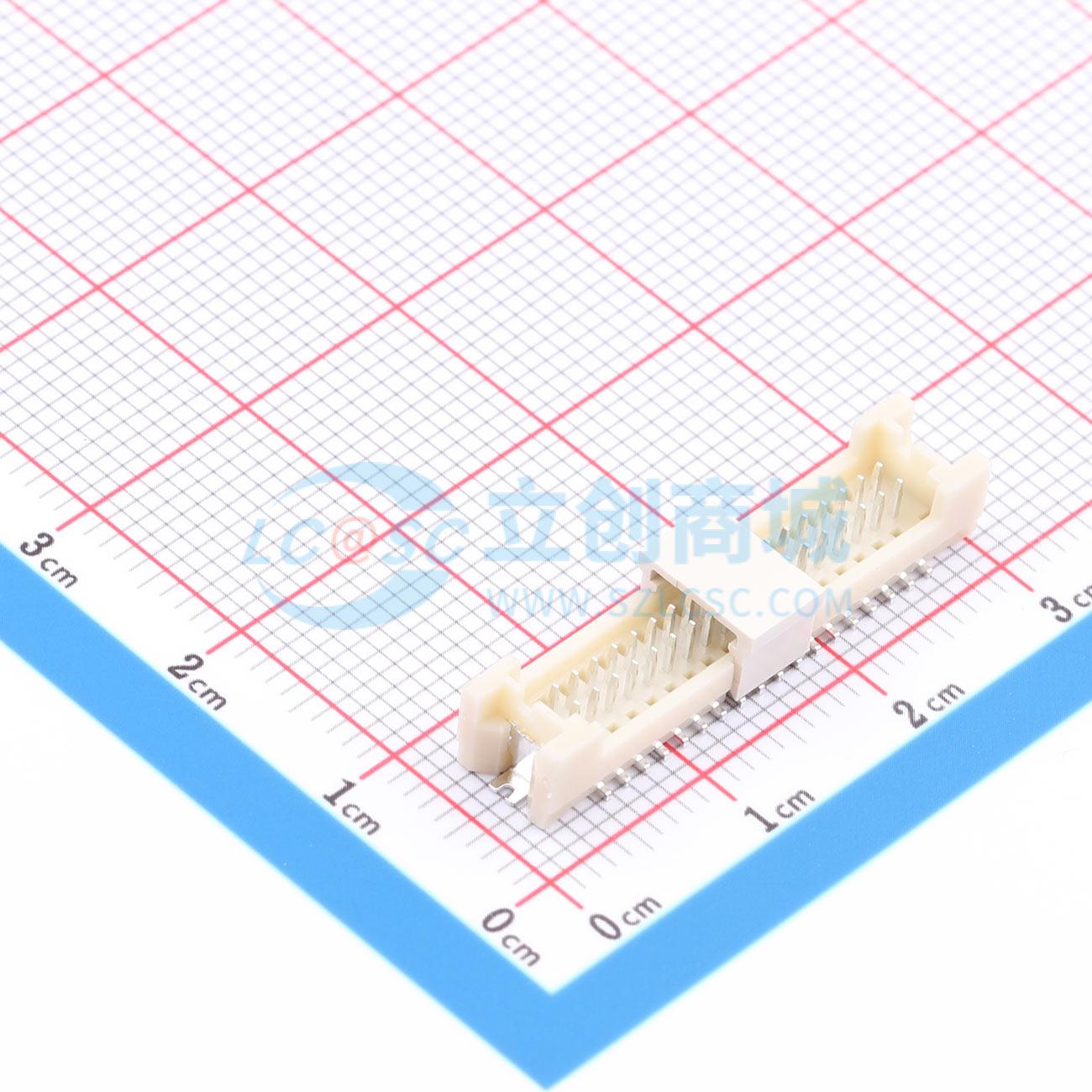 点击查看大图 BX-DF1.25-2-18PLT-R实物图