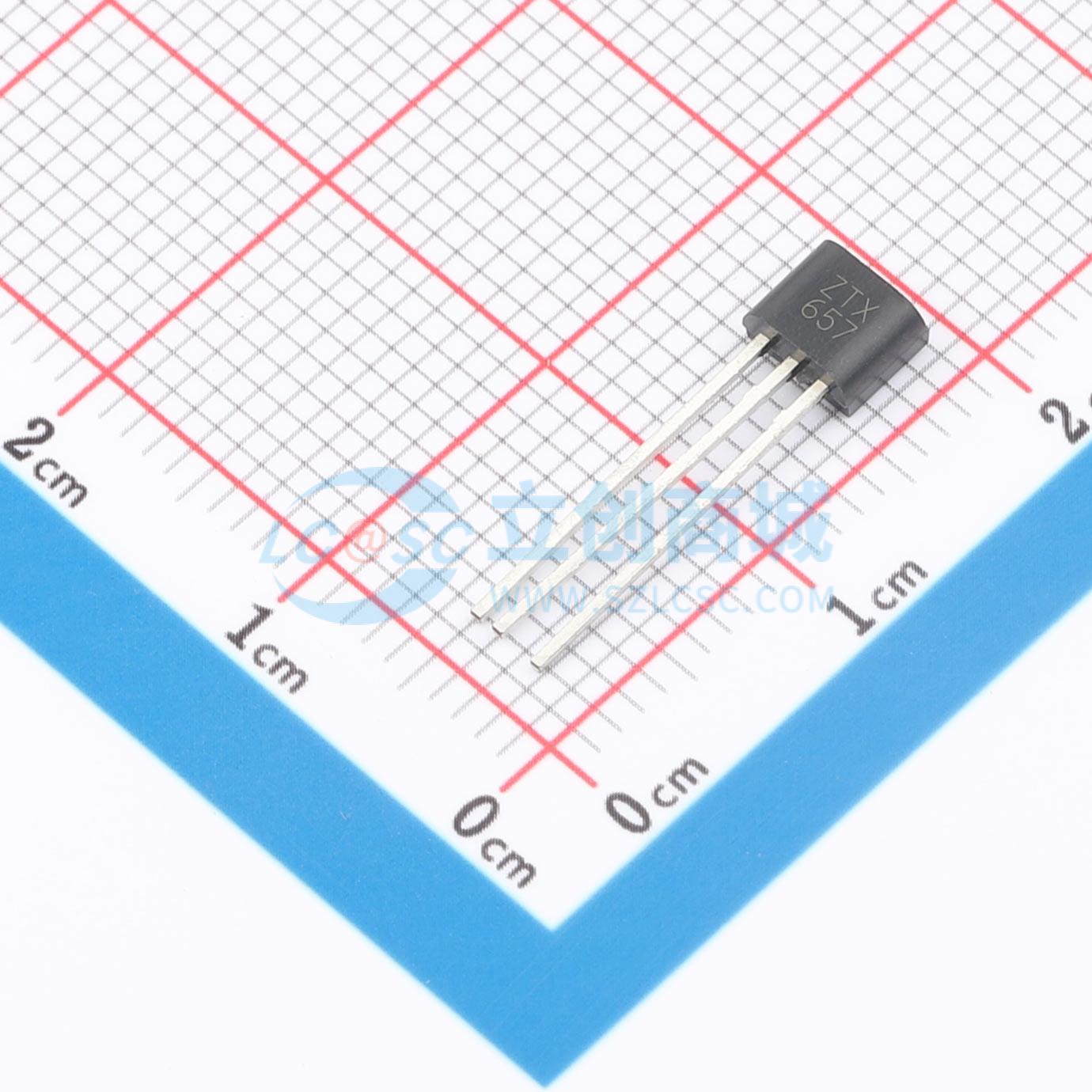 点击查看大图 ZTX657实物图