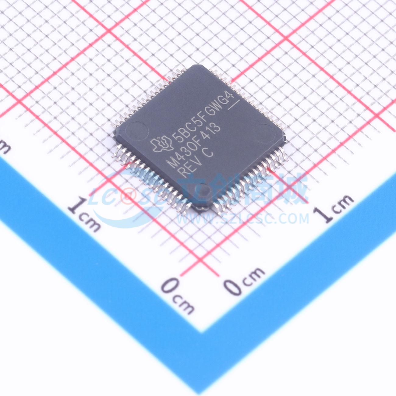 点击查看大图 MSP430F413IPMR实物图