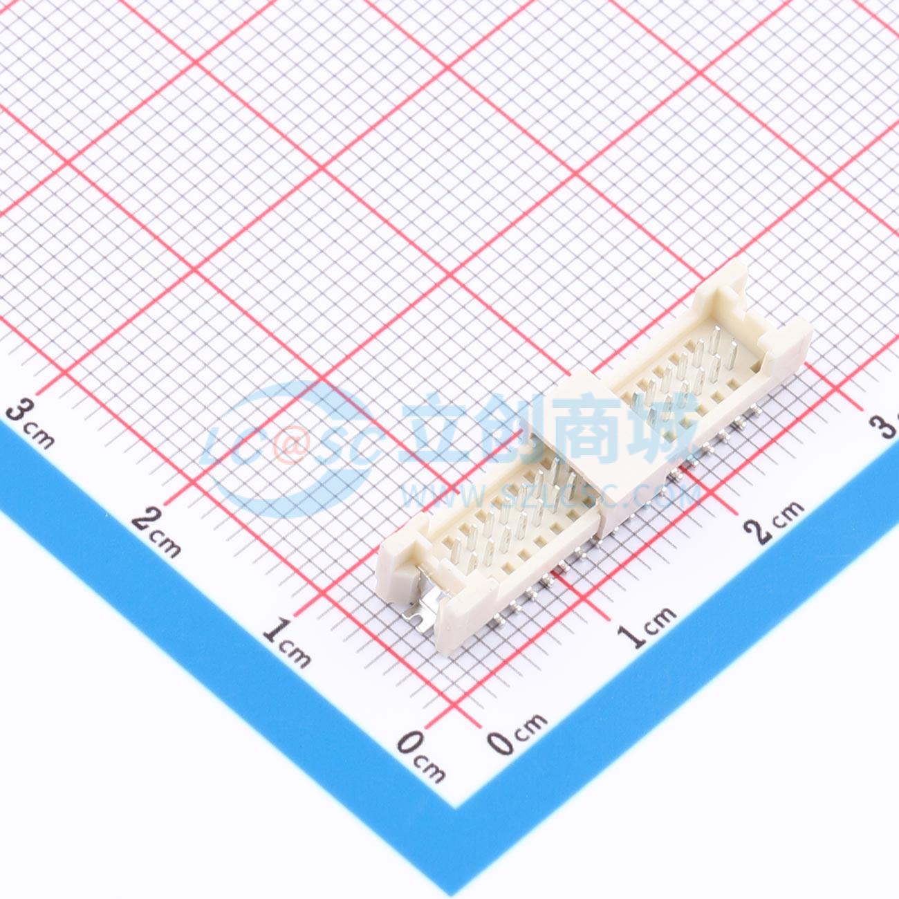 点击查看大图 HMT-DF1.25-34P-LTC实物图