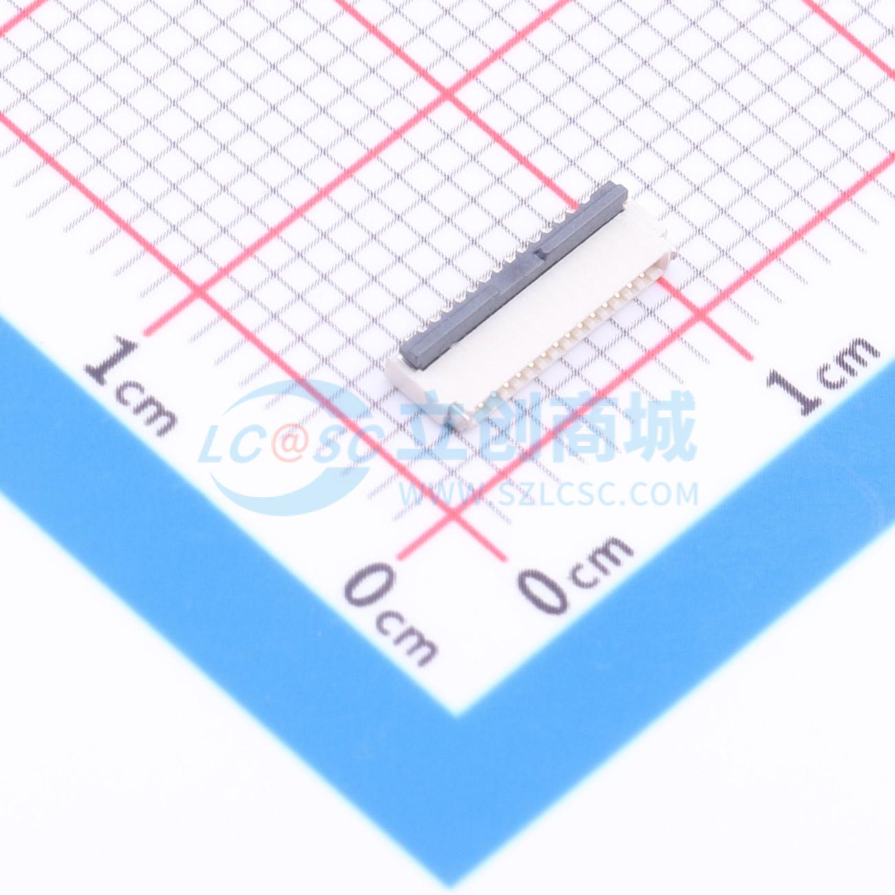 点击查看大图 SH-FPC-05FB-14P-H10实物图