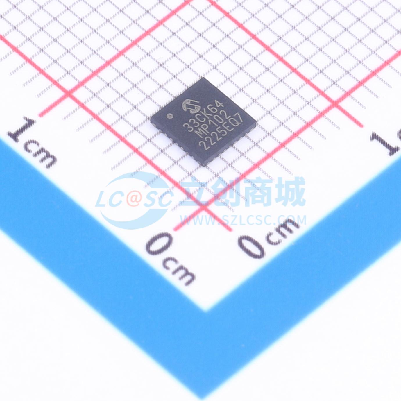 点击查看大图 DSPIC33CK64MP102T-E/M6C01实物图
