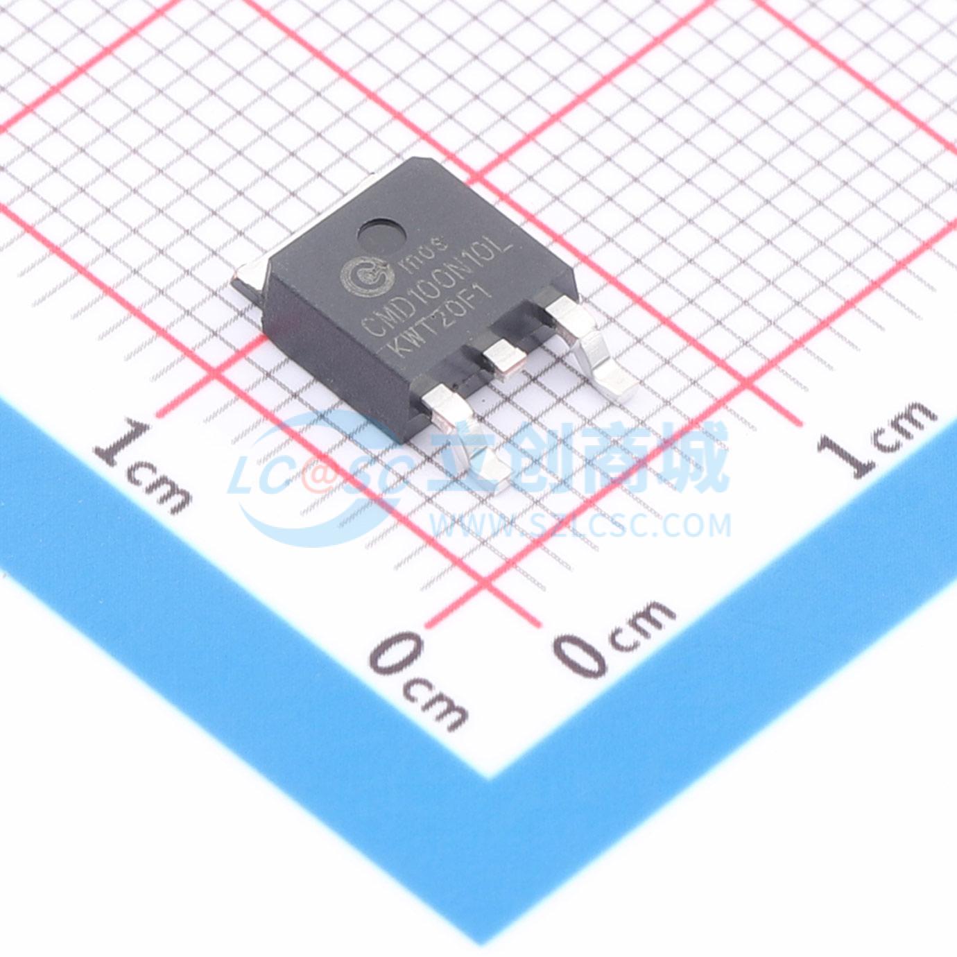 点击查看大图 CMD100N10L实物图