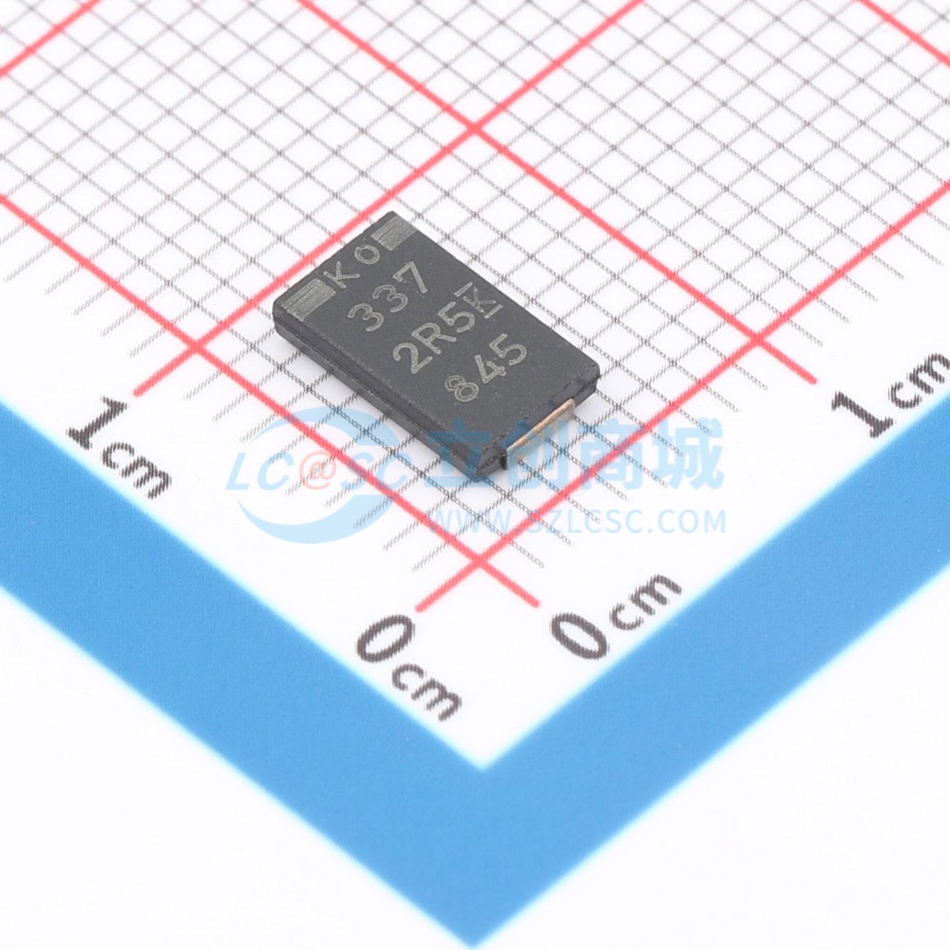 点击查看大图 T520W337M2R5ATE025实物图