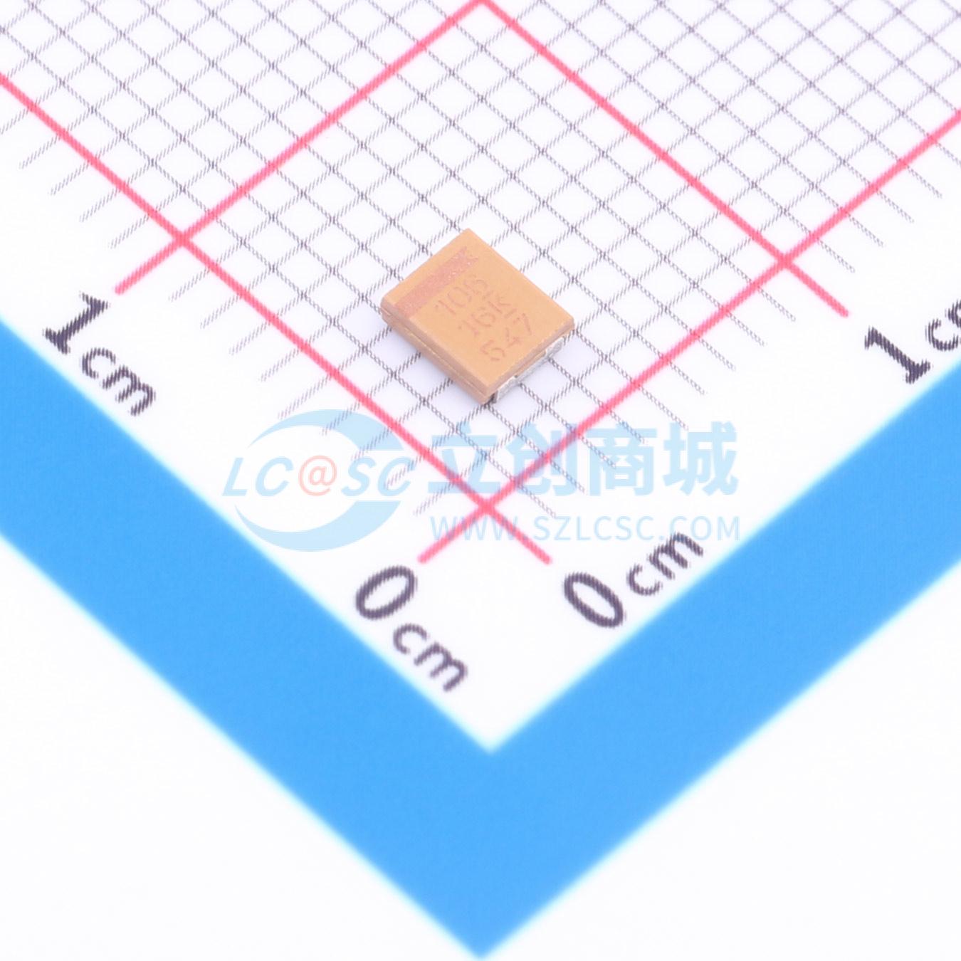 点击查看大图 T495T106M016ATE4K0实物图