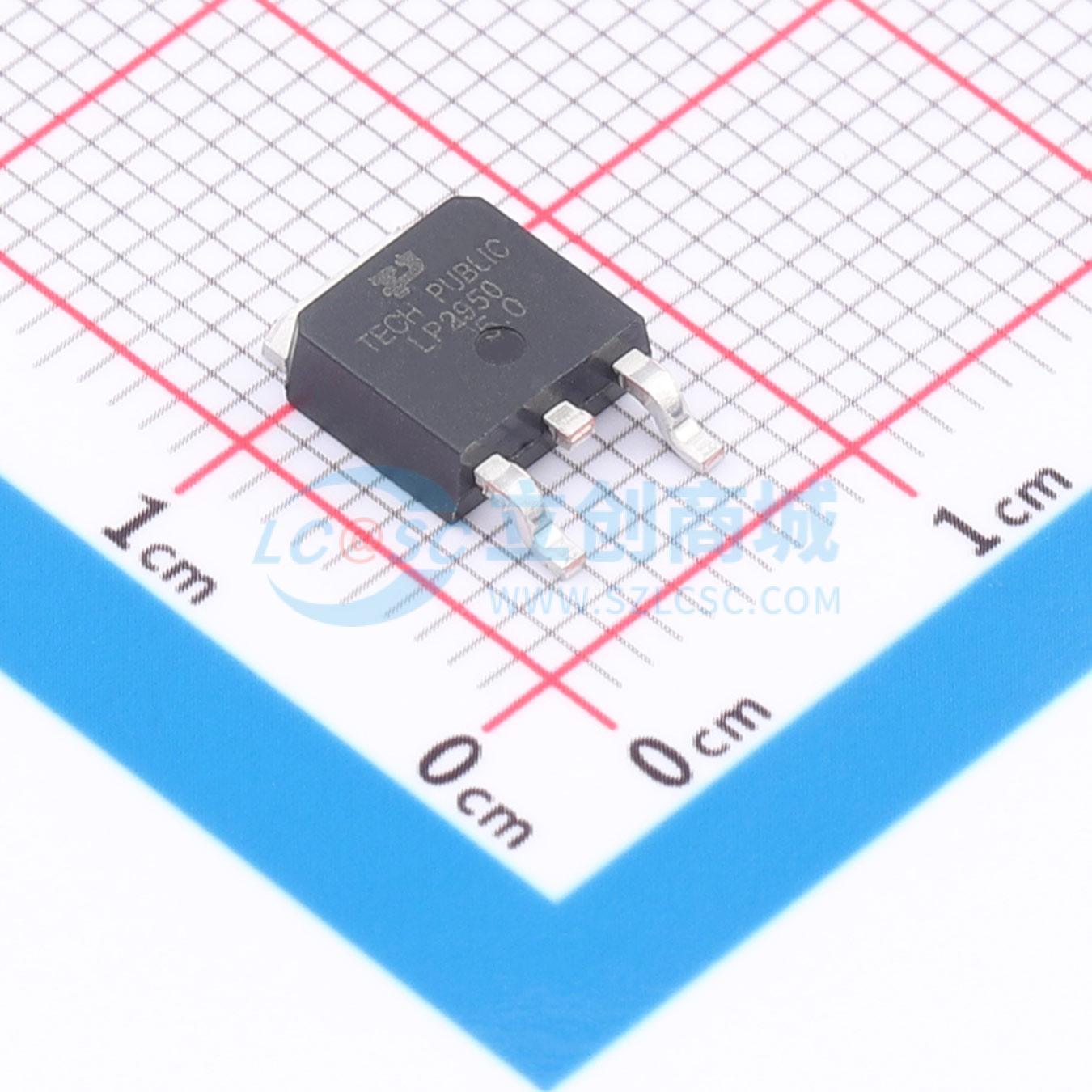 点击查看大图 LP2950ACDT-5.0RG-TP实物图
