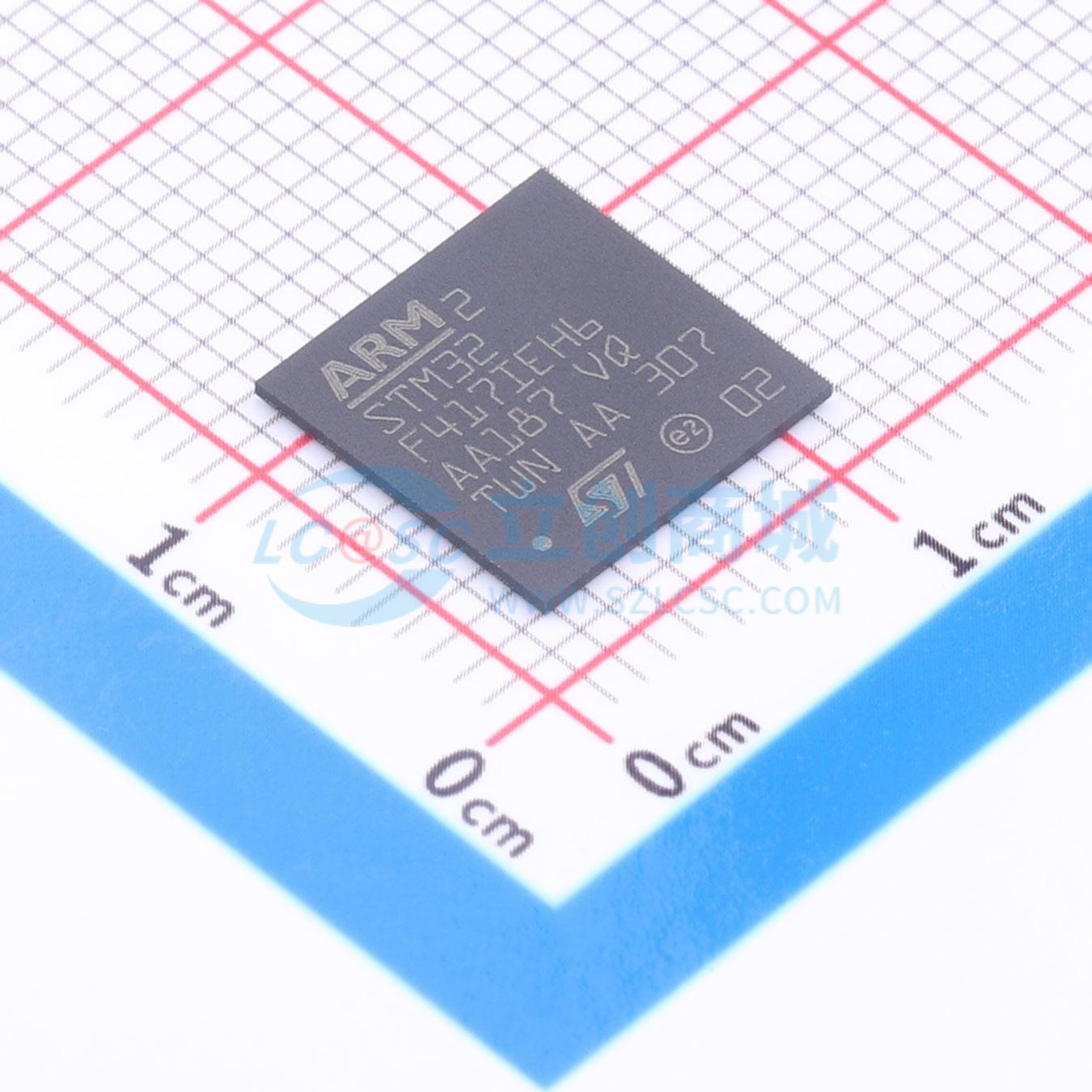 点击查看大图 STM32F417IEH6实物图