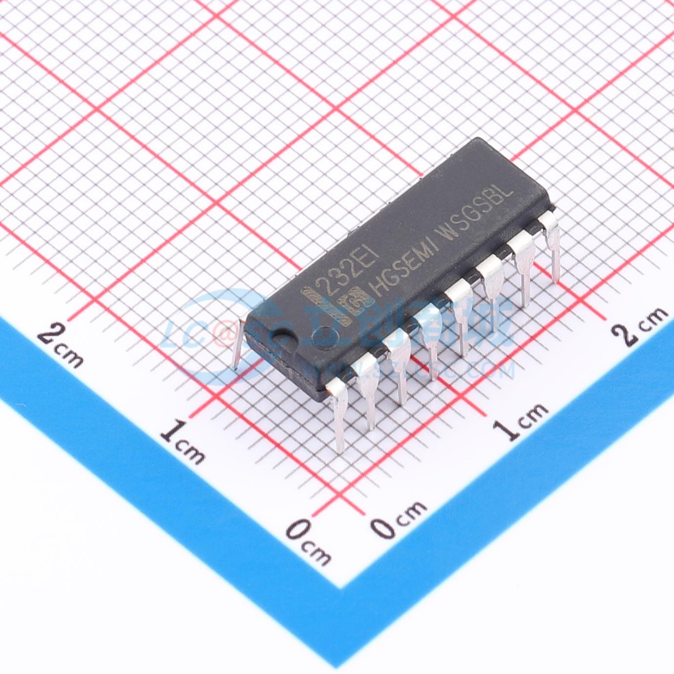 点击查看大图 MAX232EIN实物图