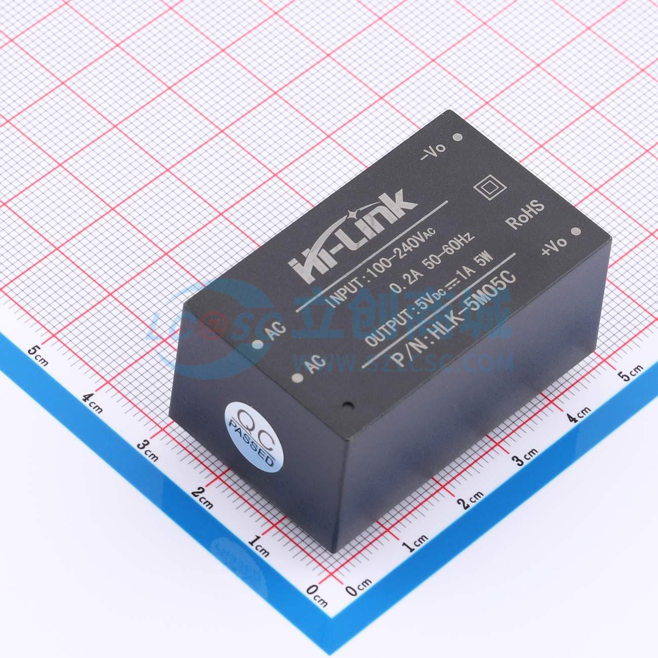点击查看大图 HLK-5M05C实物图