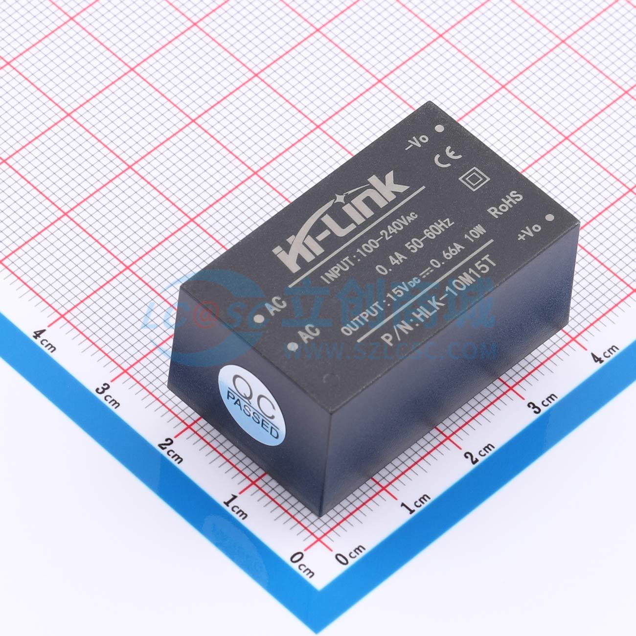 点击查看大图 HLK-10M15T实物图