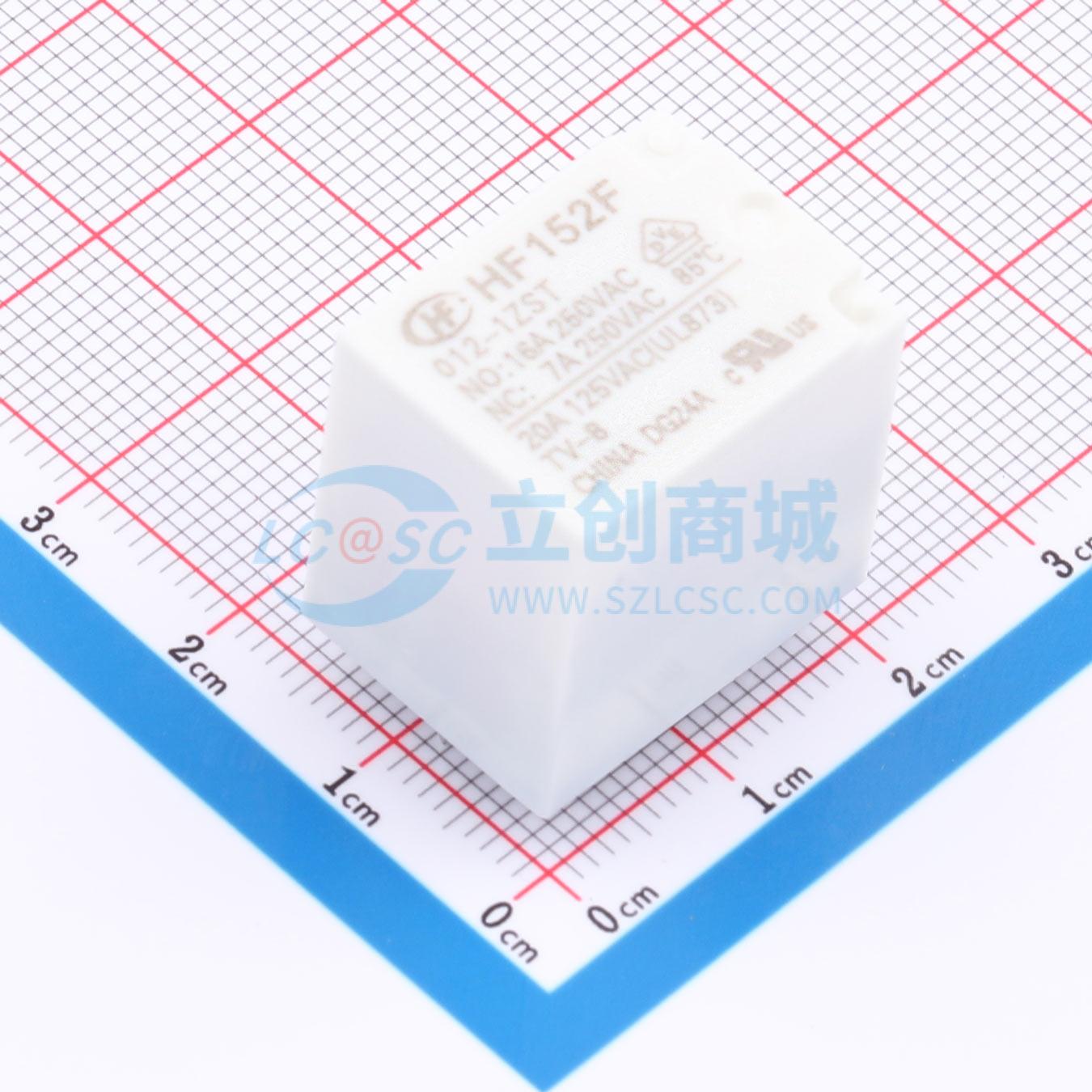 点击查看大图 HF152F/012-1ZST实物图