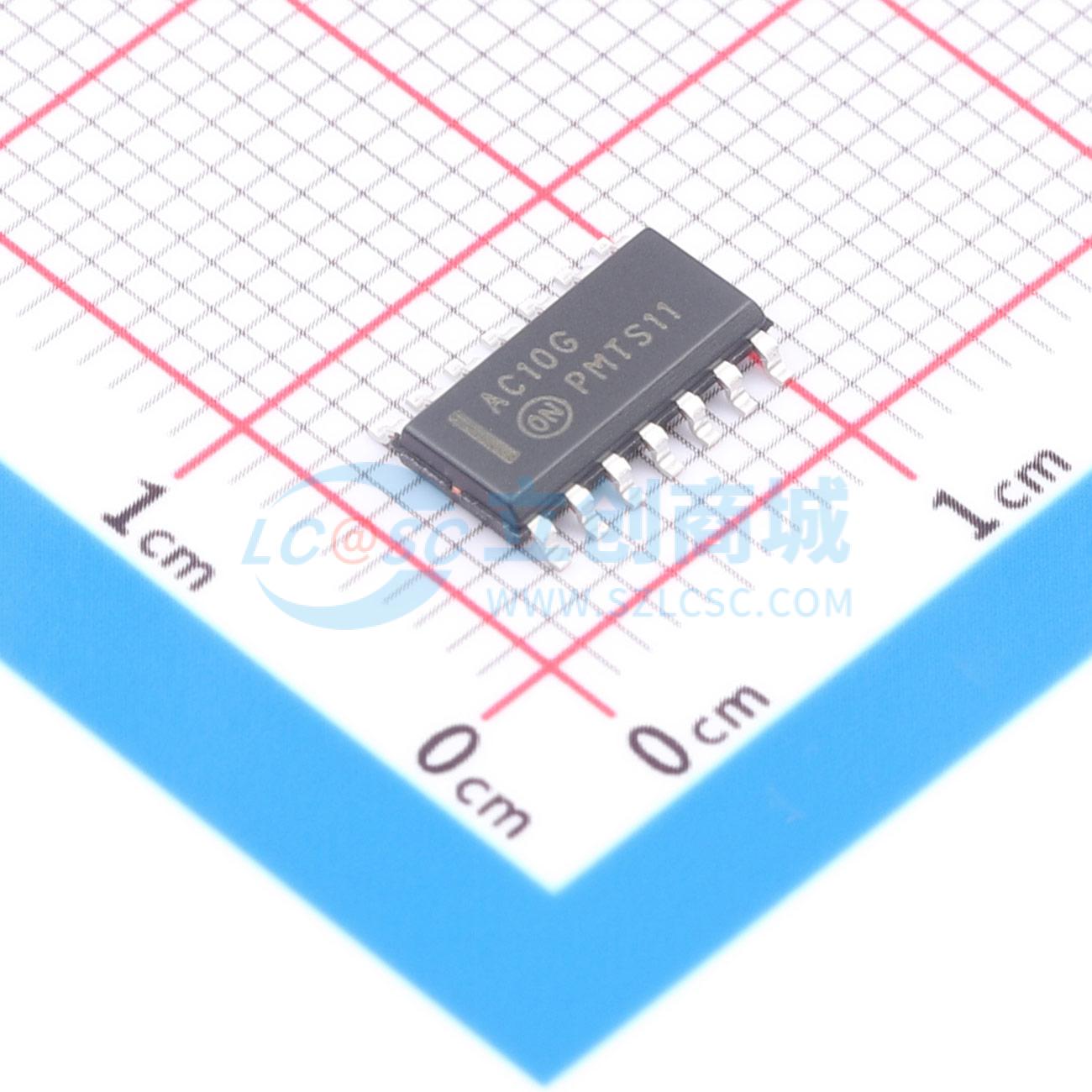 点击查看大图 MC74AC10DR2G实物图