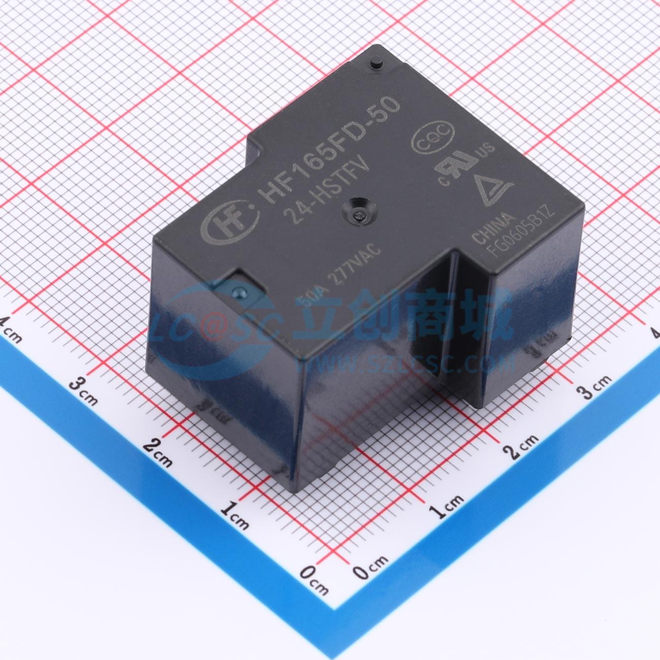点击查看大图 HF165FD-50/24-HSTFV实物图