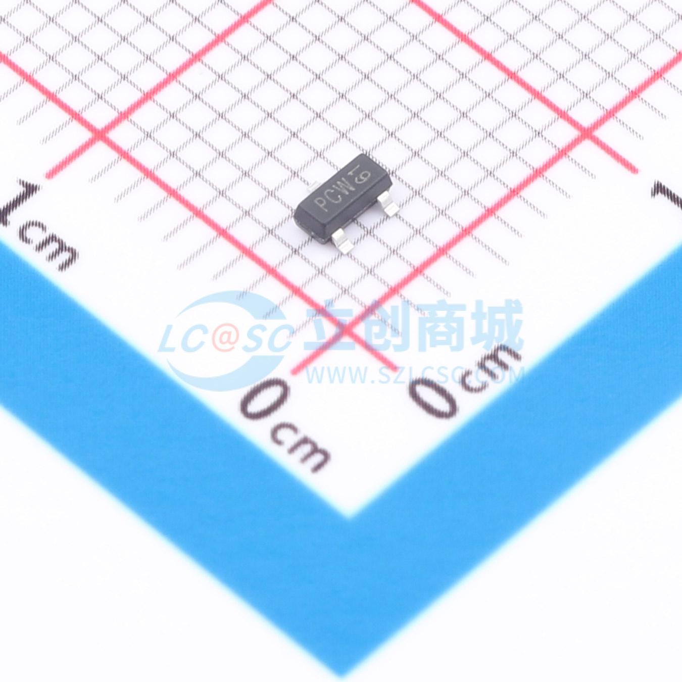 点击查看大图 AZ23C18-TP实物图
