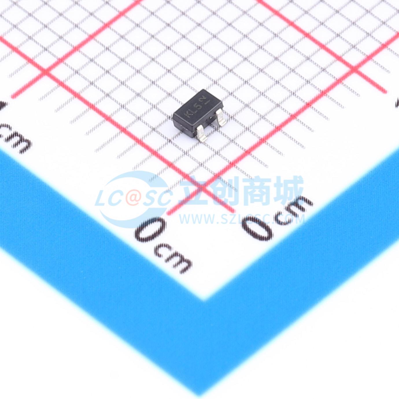 点击查看大图 BAT54WQ-7-F实物图