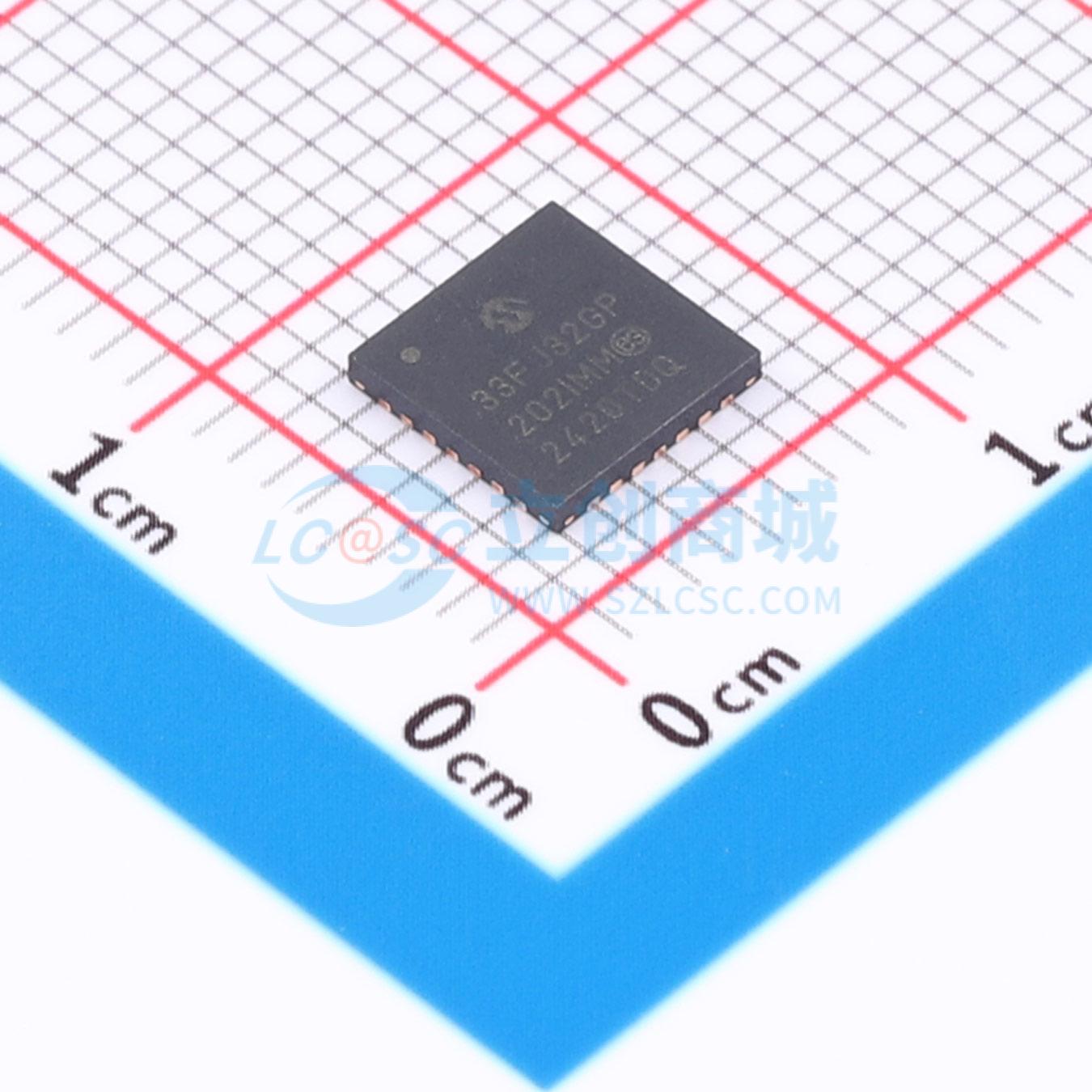 点击查看大图 dsPIC33FJ32GP202-I/MM实物图