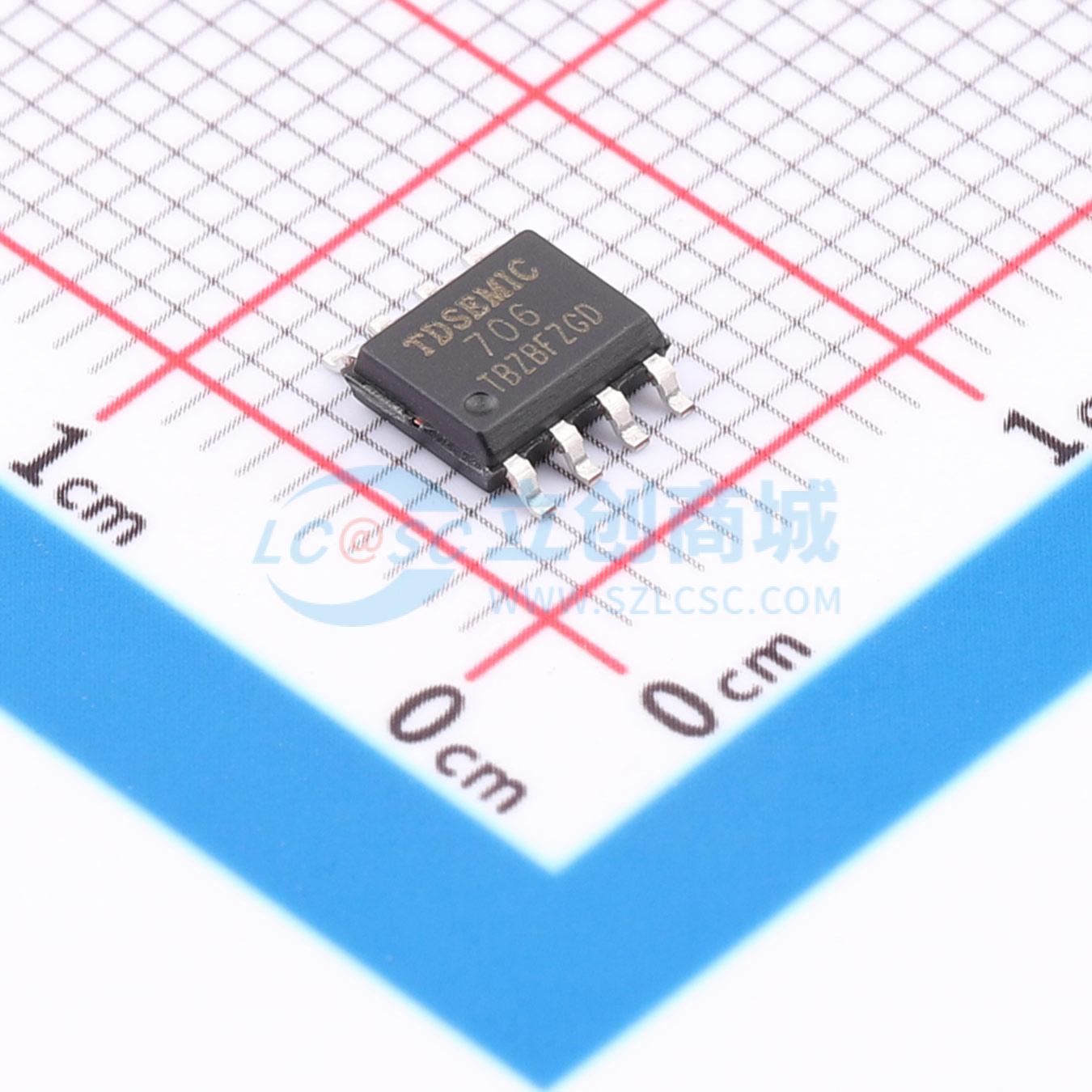 点击查看大图 MAX706RESAT-TD实物图
