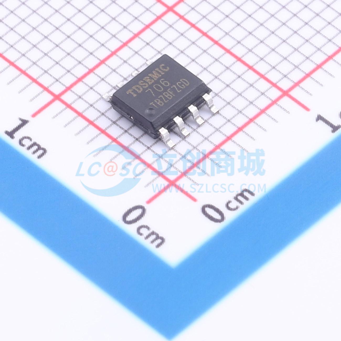 点击查看大图 MAX706SESAT-TD实物图